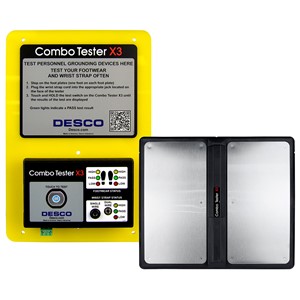 Combo Tester X3, With Dual Foot Plate “Desco” Model 19270 Combo Tester X3, With Dual Foot Plate “Desco” Model 19270